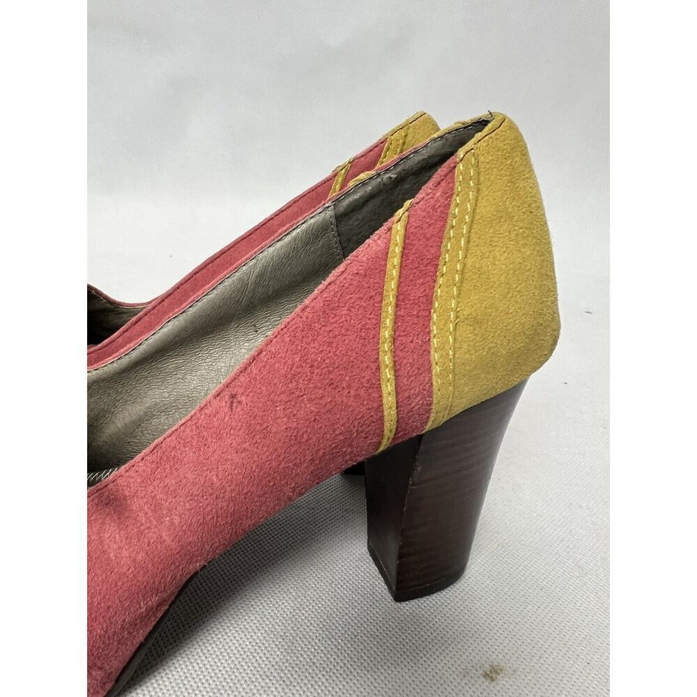 Anthropologie Pilcro Letterpress Nolana Suede Pumps Women’s Size 8 - Picture 3 of 9